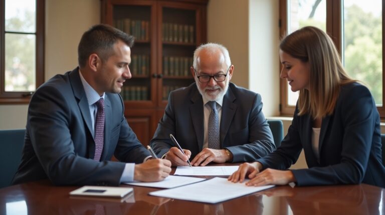 The experienced legal team at Escondido Probate Law serving Riverside County wills matters meets with executors in the Southern California office to execute vital petitions discussing How do I lodge the will with the San Diego Superior Court