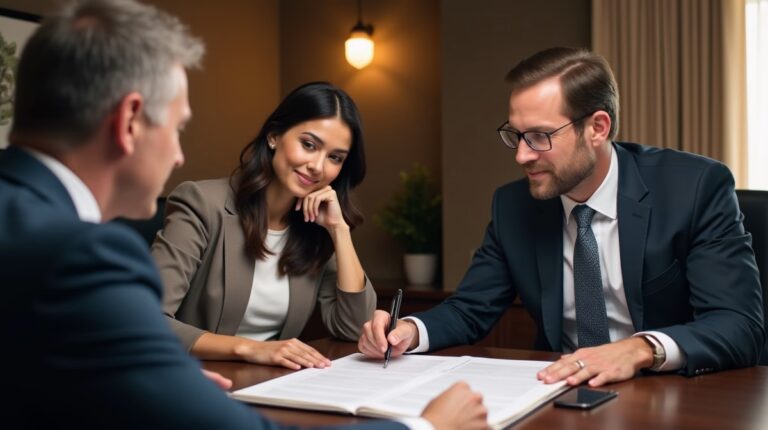 The experienced legal team at Escondido Probate Law serving Riverside County wills matters meets with executors in the Southern California office to execute vital petitions discussing How do I notify the Department of Health Care Services
