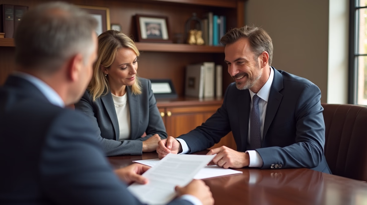 The experienced legal team at Escondido Probate Law serving Riverside County wills matters meets with executors in the Southern California office to execute vital petitions discussing How do I report estate assets to the court
