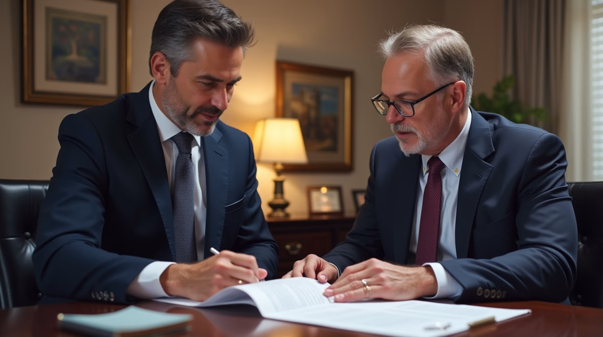 The experienced legal team at Escondido Probate Law serving Riverside County wills matters meets with executors in the Southern California office to execute vital petitions discussing How do I request special notice for a probate case