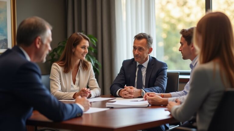 The experienced legal team at Escondido Probate Law serving Riverside County wills matters meets with executors in the Southern California office to execute vital petitions discussing How do I transfer a car title without going through probate