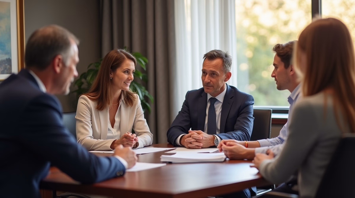 The experienced legal team at Escondido Probate Law serving Riverside County wills matters meets with executors in the Southern California office to execute vital petitions discussing How do I transfer a car title without going through probate