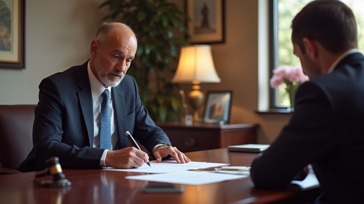 The legal counsel at Escondido Probate Law serving Riverside County estate matters meets with beneficiaries in our Southern California office to execute necessary paperwork discussing How do I update beneficiary forms for investment custodians