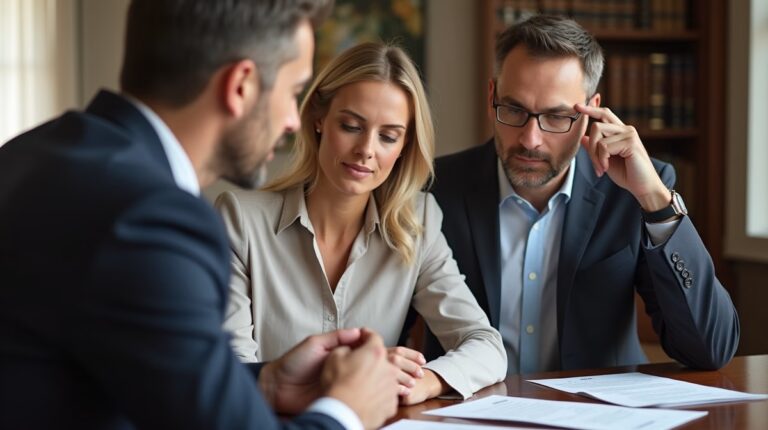 The legal counsel at Escondido Probate Law serving Riverside County estate matters meets with beneficiaries in our Southern California office to execute necessary paperwork discussing How do corporate bylaws affect the transfer of business interests to a trust