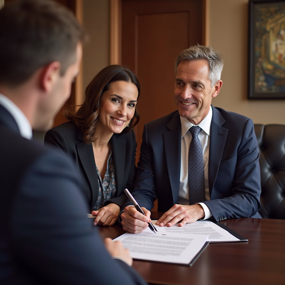 The dedicated legal team at Escondido Probate Law serving Riverside probate matters is pictured conferring with heirs to navigate the probate process to execute vital documents discussing How do enforcement rules in California probate court shape outcomes for heirs and fiduciaries