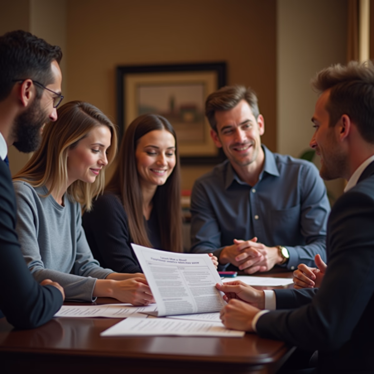 The dedicated legal team at Escondido Probate Law serving Riverside probate matters is pictured conferring with heirs to navigate the probate process to execute vital documents discussing How do enforcement rules in California probate court shape outcomes for heirs and fiduciaries