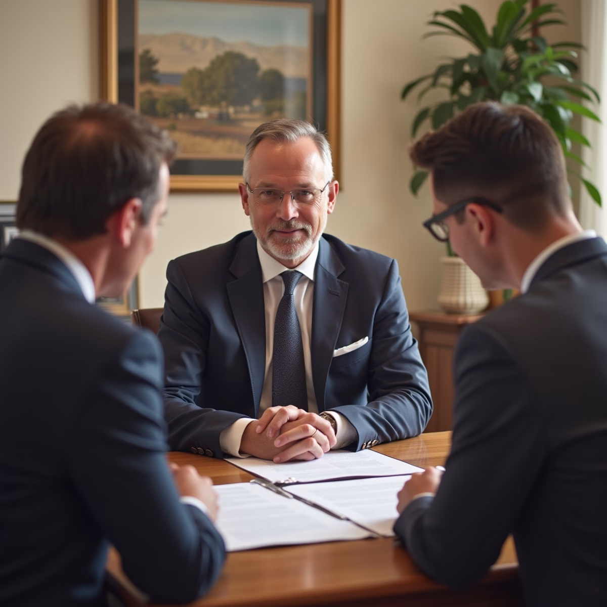 The dedicated legal team at Escondido Probate Law serving Riverside probate matters is pictured conferring with heirs to navigate the probate process to execute vital documents discussing How do enforcement rules in California probate court shape outcomes for heirs and fiduciaries