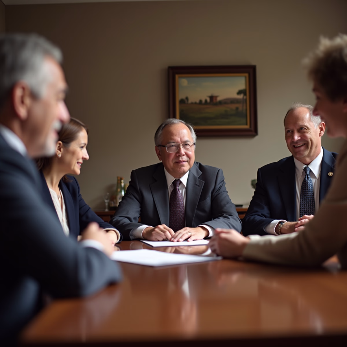 The dedicated legal team at Escondido Probate Law serving Riverside probate matters is pictured conferring with heirs to navigate the probate process to execute vital documents discussing How do enforcement rules in California probate court shape outcomes for heirs and fiduciaries