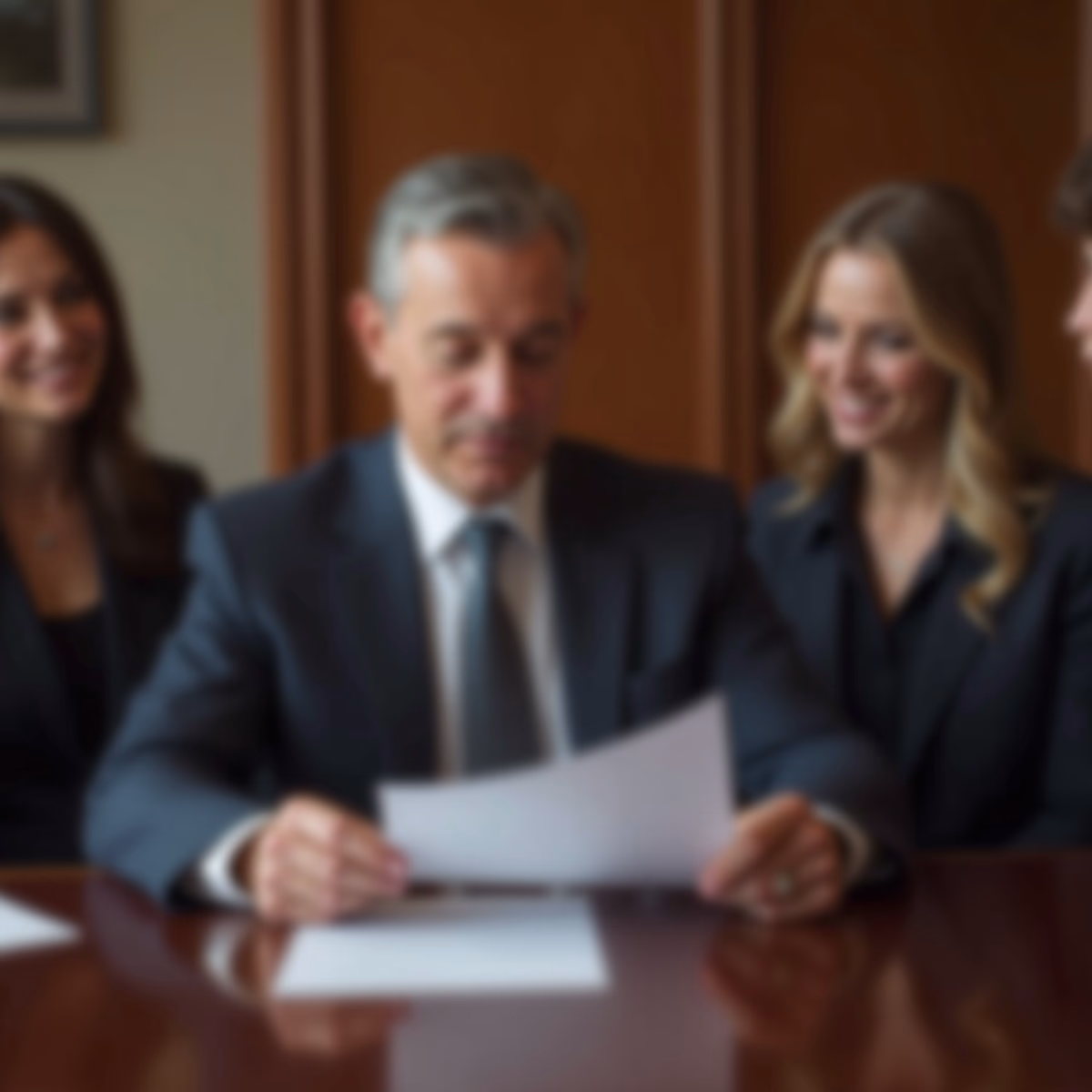 The dedicated legal team at Escondido Probate Law serving Riverside probate matters is pictured conferring with heirs to navigate the probate process to execute vital documents discussing How do enforcement rules in California probate court shape outcomes for heirs and fiduciaries