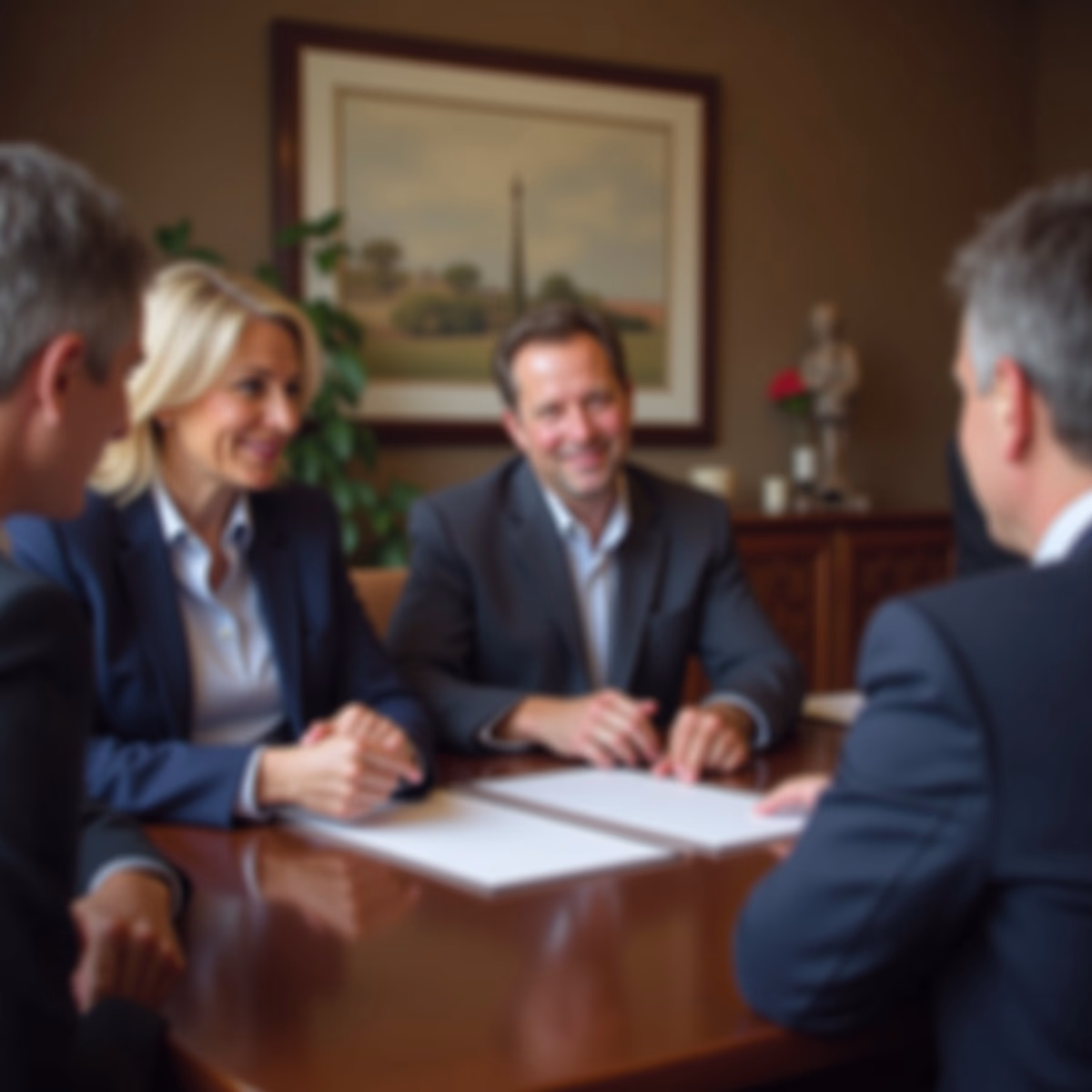 The dedicated legal team at Escondido Probate Law serving Riverside probate matters is pictured conferring with heirs to navigate the probate process to execute vital documents discussing How do enforcement rules in California probate court shape outcomes for heirs and fiduciaries