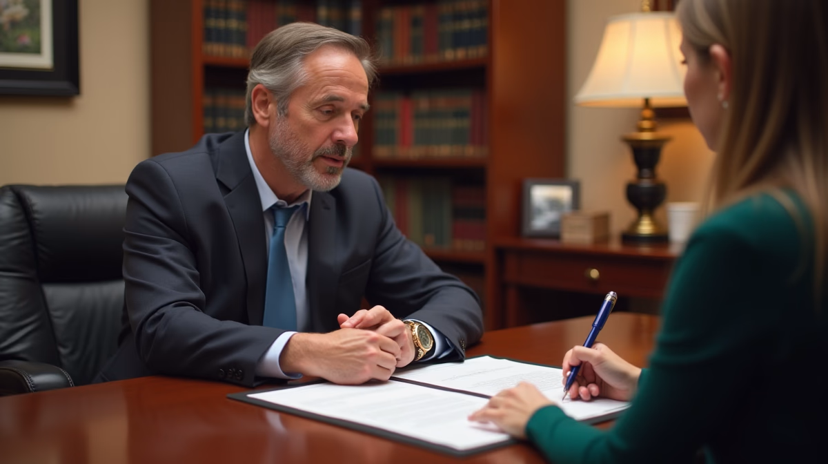 The legal counsel at Escondido Probate Law serving Riverside County estate matters meets with beneficiaries in our Southern California office to execute necessary paperwork discussing How does an irrevocable trust handle distributions to a beneficiary with special needs