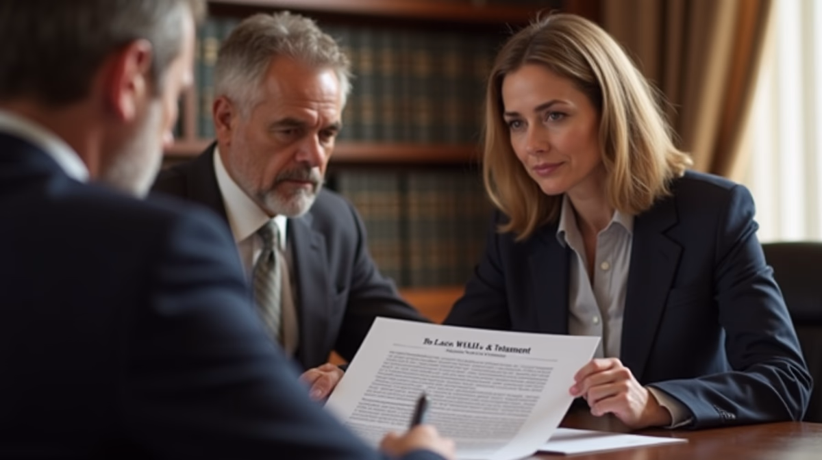 The legal counsel at Escondido Probate Law serving Riverside County estate matters meets with beneficiaries in our Southern California office to execute necessary paperwork discussing How does trust funding protect against beneficiary disputes