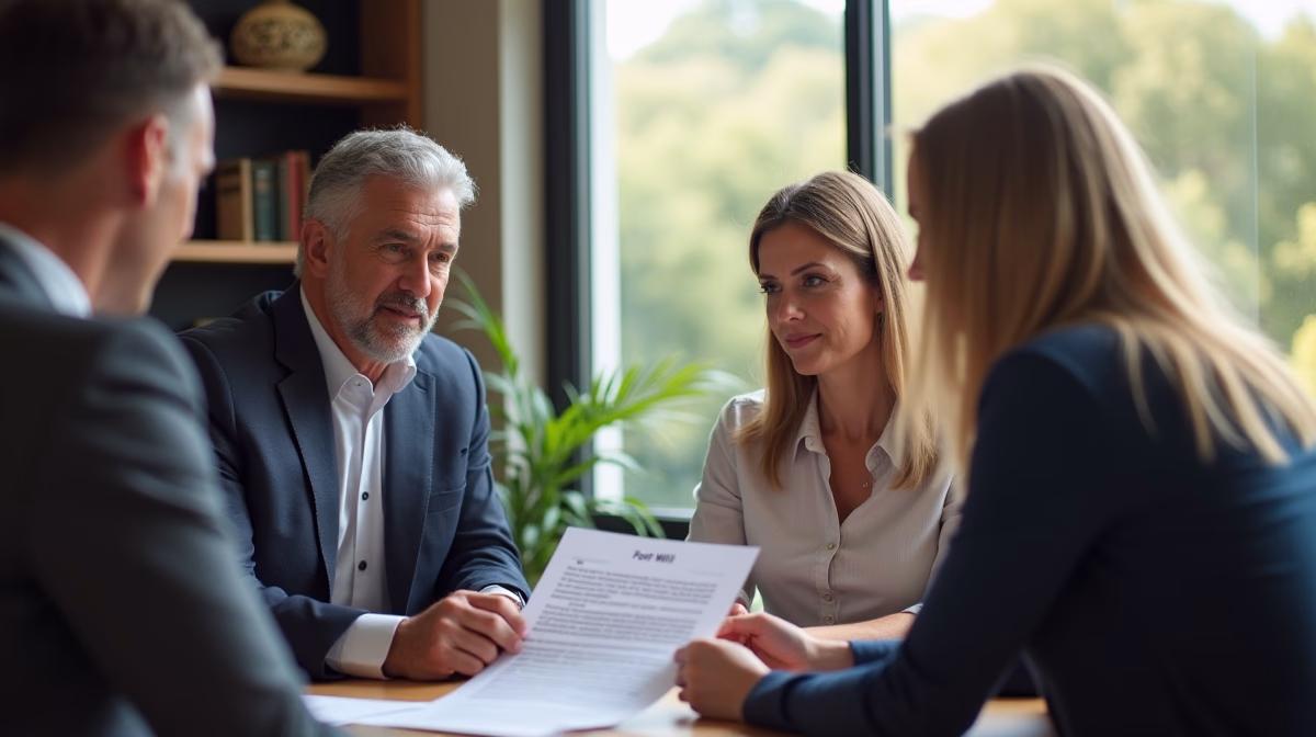 The experienced legal team at Escondido Probate Law serving Riverside County wills matters meets with executors in the Southern California office to execute vital petitions discussing How much does a probate lawyer cost in San Diego County