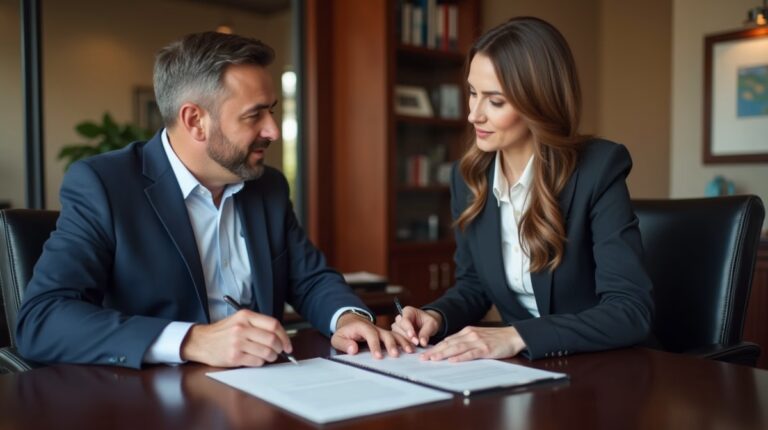 The dedicated legal team at Escondido Probate Law serving Riverside probate matters is pictured conferring with heirs to navigate the probate process to execute vital documents discussing How to Get a Copy of the Minute Order