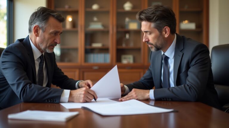 The legal counsel at Escondido Probate Law serving Riverside County estate matters meets with beneficiaries in our Southern California office to execute necessary paperwork discussing How to Litigate Assets in Foreign Jurisdictions