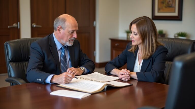 The legal counsel at Escondido Probate Law serving Riverside County estate matters meets with beneficiaries in our Southern California office to execute necessary paperwork discussing How to Obtain an EIN for an Irrevocable Trust