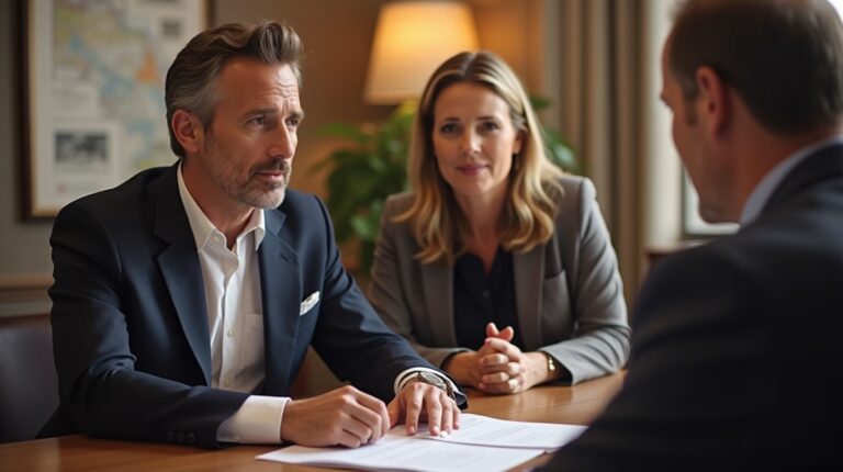 The dedicated legal team at Escondido Probate Law serving Riverside probate matters is pictured conferring with heirs to navigate the probate process to execute vital documents discussing How to Skip Probate in California