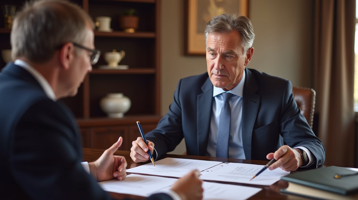 The legal counsel at Escondido Probate Law serving Riverside County estate matters meets with beneficiaries in our Southern California office to execute necessary paperwork discussing Impact on Escondido Mortgage Eligibility