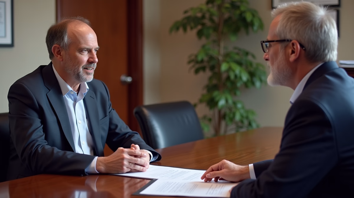 The legal counsel at Escondido Probate Law serving Riverside County estate matters meets with beneficiaries in our Southern California office to execute necessary paperwork discussing Impact on Social Security Benefits