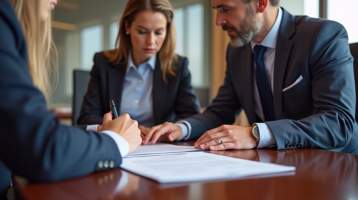 The dedicated legal team at Escondido Probate Law serving Riverside probate matters is pictured conferring with heirs to navigate the probate process to execute vital documents discussing Is a Deathbed Will Valid in Escondido