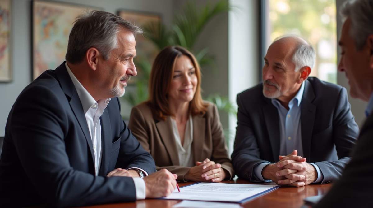 The experienced legal team at Escondido Probate Law serving Riverside County wills matters meets with executors in the Southern California office to execute vital petitions discussing Is a Living Trust a Public Record