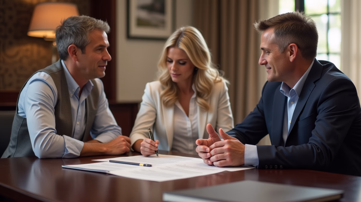 The legal counsel at Escondido Probate Law serving Riverside County estate matters meets with beneficiaries in our Southern California office to execute necessary paperwork discussing Is a dynasty trust effective for protecting large Escondido rental property portfolios