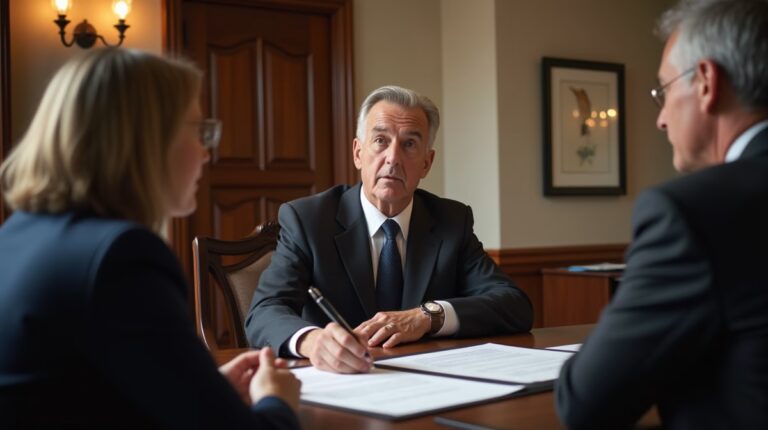 The legal counsel at Escondido Probate Law serving Riverside County estate matters meets with beneficiaries in our Southern California office to execute necessary paperwork discussing Is a free consultation available for Escondido dynasty trust planning