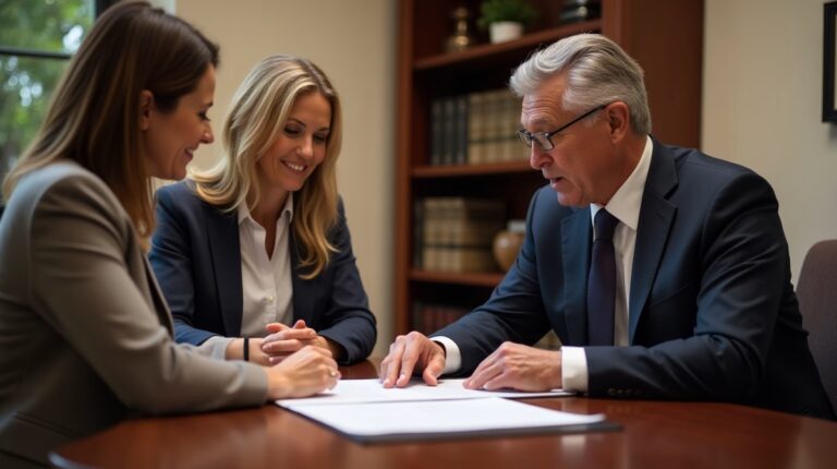 The experienced legal team at Escondido Probate Law serving Riverside County wills matters meets with executors in the Southern California office to execute vital petitions discussing Living Will vs Medical Power of Attorney