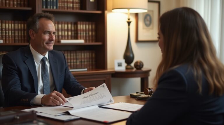 The dedicated legal team at Escondido Probate Law serving Riverside probate matters is pictured conferring with heirs to navigate the probate process to execute vital documents discussing Losing a Contest With a NoContest Clause