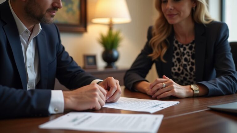 The dedicated legal team at Escondido Probate Law serving Riverside probate matters is pictured conferring with heirs to navigate the probate process to execute vital documents discussing Maintaining an Idle Estate Vehicle