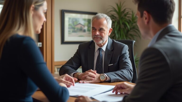 The legal counsel at Escondido Probate Law serving Riverside County estate matters meets with beneficiaries in our Southern California office to execute necessary paperwork discussing Managing Assets Under a Tax Lien