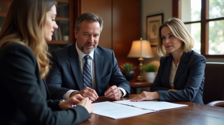 The experienced legal team at Escondido Probate Law serving Riverside County wills matters meets with executors in the Southern California office to execute vital petitions discussing Medicaid Estate Recovery in California