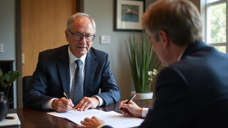 The experienced legal team at Escondido Probate Law serving Riverside County wills matters meets with executors in the Southern California office to execute vital petitions discussing Mental Incapacity and Changing Domicile