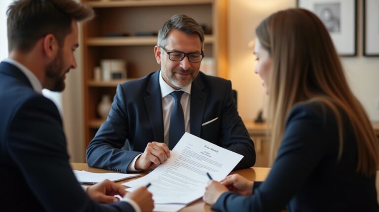 The dedicated legal team at Escondido Probate Law serving Riverside probate matters is pictured conferring with heirs to navigate the probate process to execute vital documents discussing Must Proof of Service Be Filed with Court