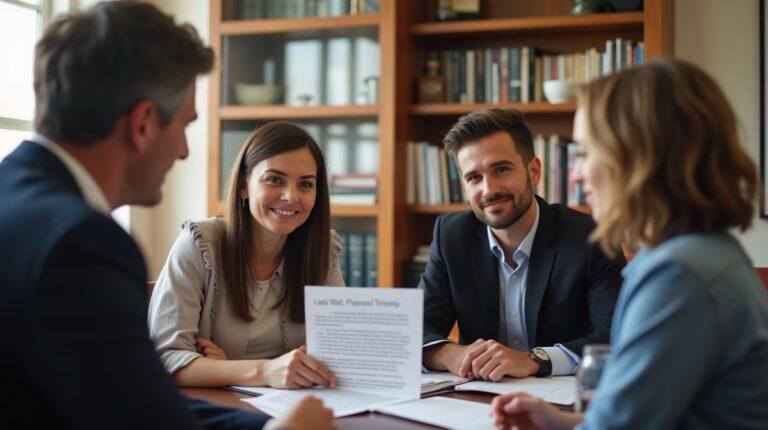 The experienced legal team at Escondido Probate Law serving Riverside County wills matters meets with executors in the Southern California office to execute vital petitions discussing Naming a Friend Instead of Family