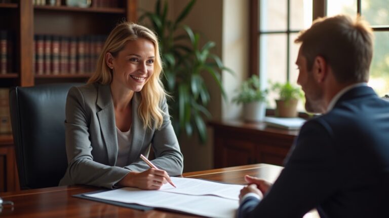 The experienced legal team at Escondido Probate Law serving Riverside County wills matters meets with executors in the Southern California office to execute vital petitions discussing Naming a Guardian for a Minor Beneficiary