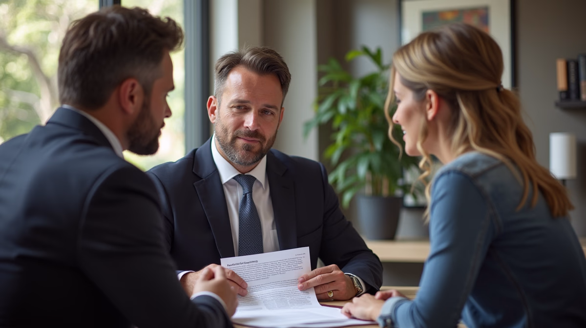 The dedicated legal team at Escondido Probate Law serving Riverside probate matters is pictured conferring with heirs to navigate the probate process to execute vital documents discussing Notice Deadline Before the Probate Hearing