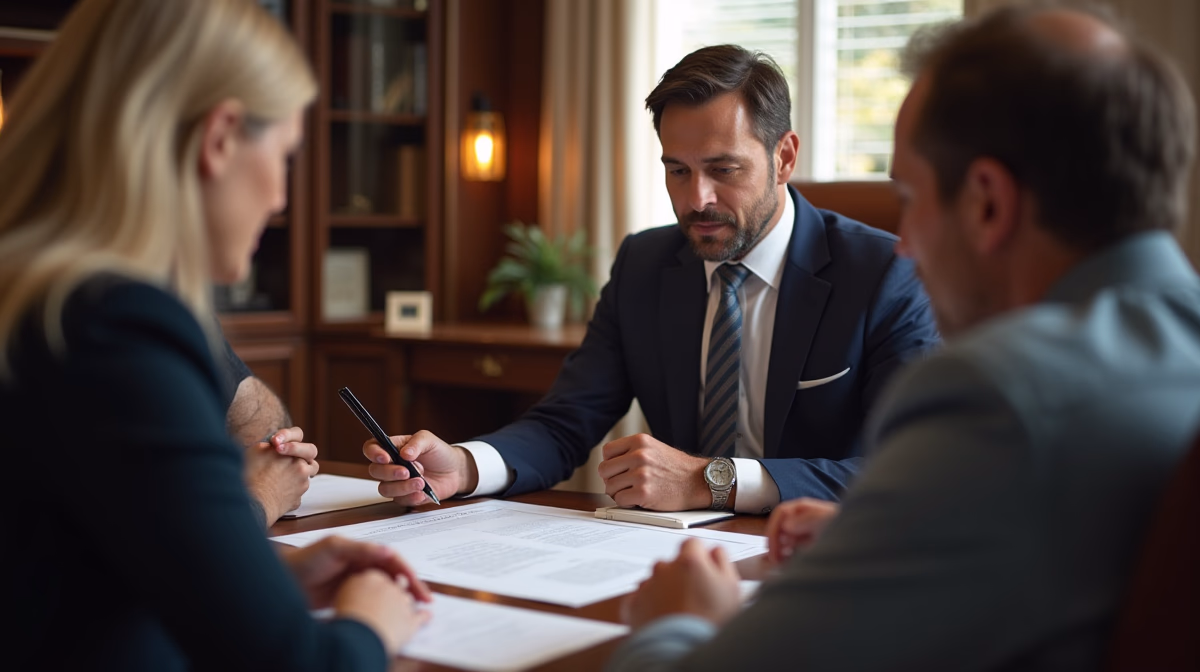 The dedicated legal team at Escondido Probate Law serving Riverside probate matters is pictured conferring with heirs to navigate the probate process to execute vital documents discussing Objecting to the Final Accounting