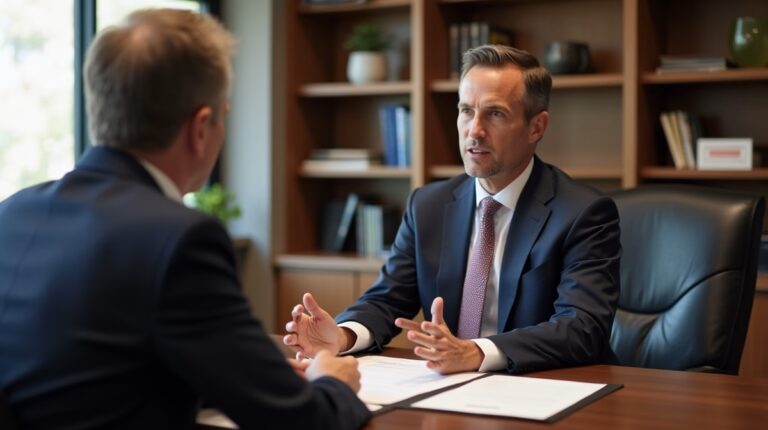 The dedicated legal team at Escondido Probate Law serving Riverside probate matters is pictured conferring with heirs to navigate the probate process to execute vital documents discussing Obtaining Franchise Tax Board Clearance