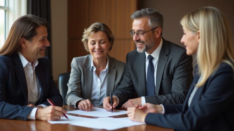The experienced legal team at Escondido Probate Law serving Riverside County wills matters meets with executors in the Southern California office to execute vital petitions discussing Obtaining an Estate Tax ID Number