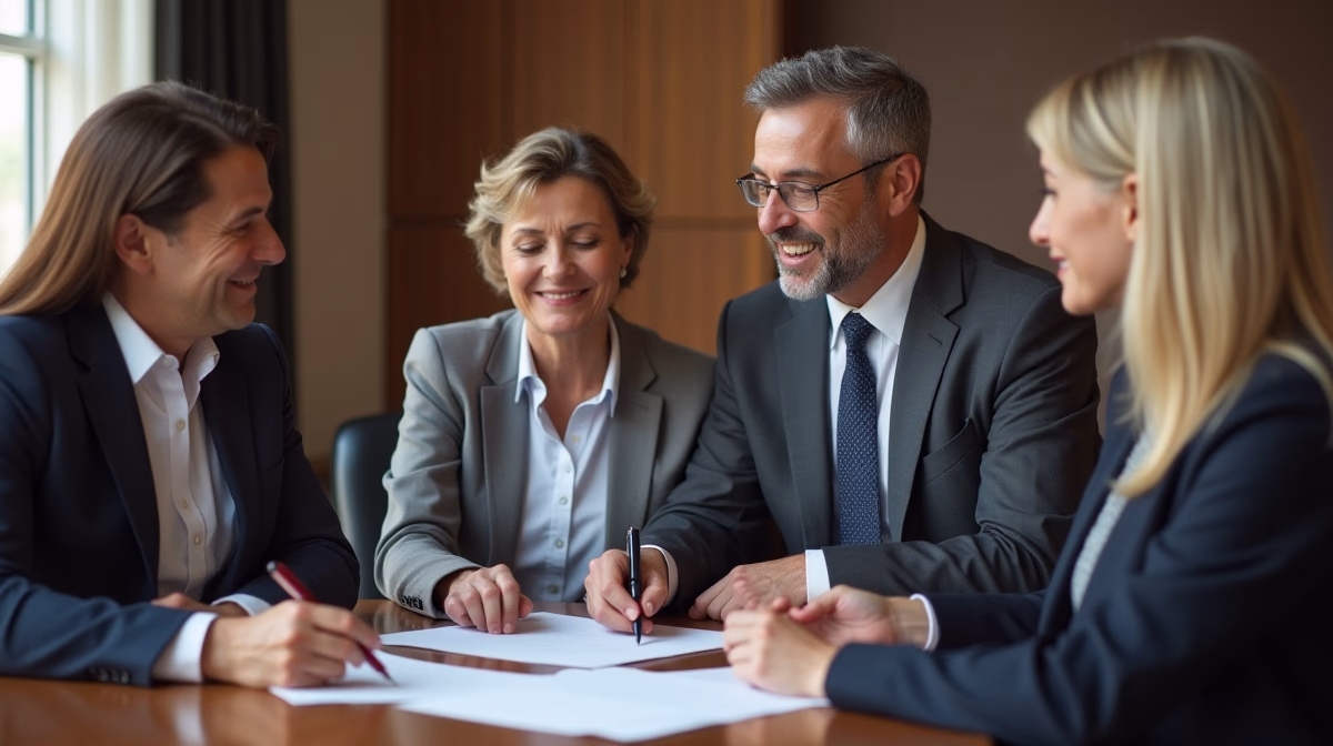 The experienced legal team at Escondido Probate Law serving Riverside County wills matters meets with executors in the Southern California office to execute vital petitions discussing Obtaining an Estate Tax ID Number