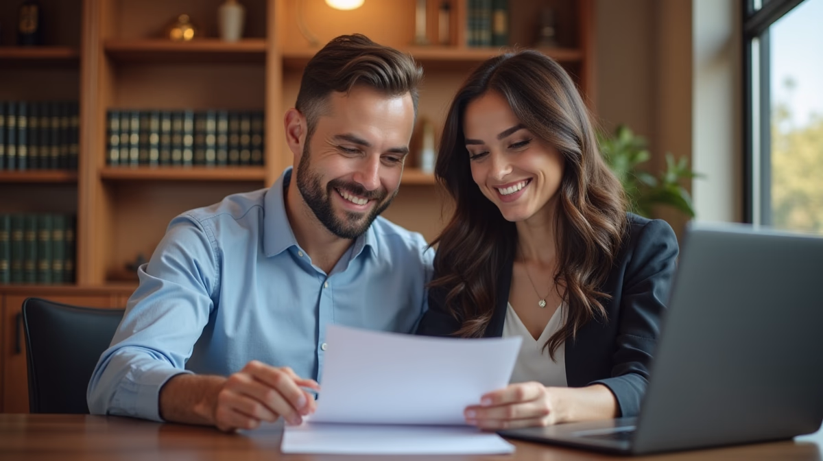 The dedicated legal team at Escondido Probate Law serving Riverside probate matters is pictured conferring with heirs to navigate the probate process to execute vital documents discussing Paying Debts Without a Court Order