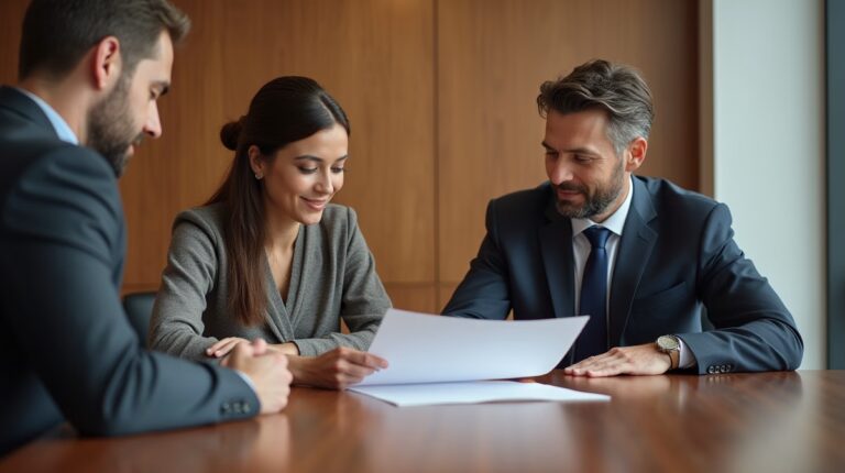 The legal counsel at Escondido Probate Law serving Riverside County estate matters meets with beneficiaries in our Southern California office to execute necessary paperwork discussing Paying for Specialized Funeral Requests