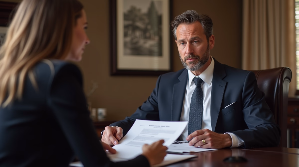 The dedicated legal team at Escondido Probate Law serving Riverside probate matters is pictured conferring with heirs to navigate the probate process to execute vital documents discussing Petition for Probate of a Foreign Will