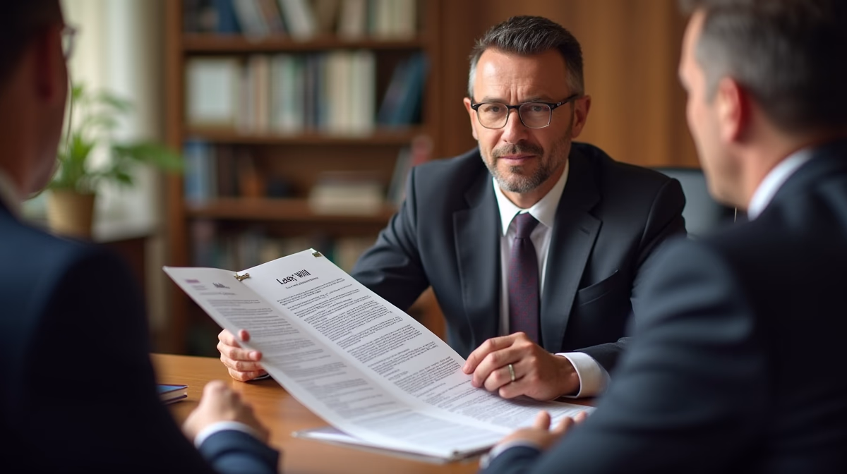 The dedicated legal team at Escondido Probate Law serving Riverside probate matters is pictured conferring with heirs to navigate the probate process to execute vital documents discussing Petition to Settle Account
