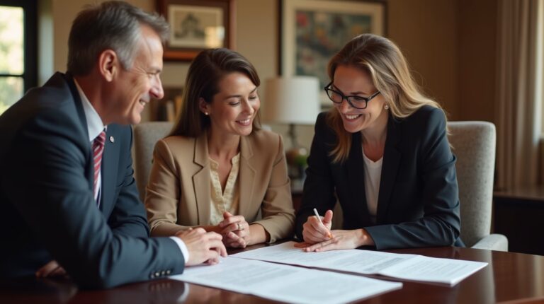 The experienced legal team at Escondido Probate Law serving Riverside County wills matters meets with executors in the Southern California office to execute vital petitions discussing Preventing Family Fights Over the House