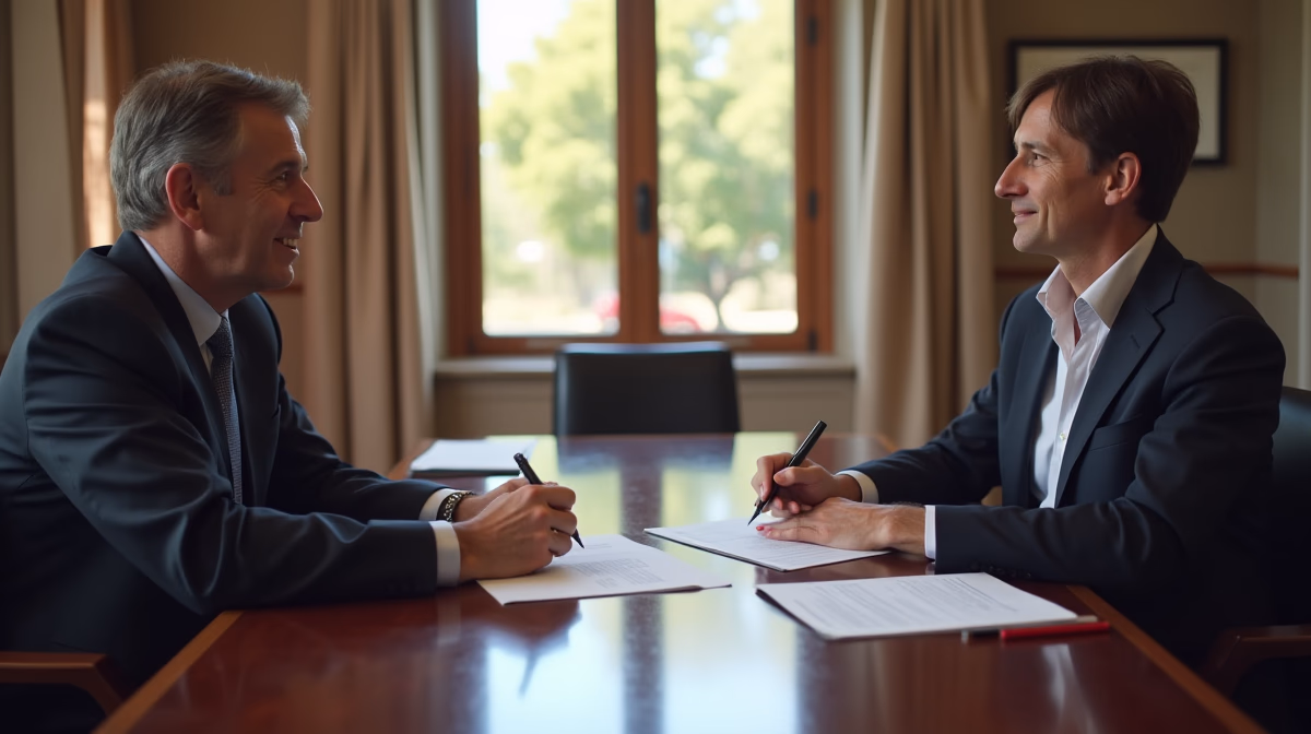 The dedicated legal team at Escondido Probate Law serving Riverside probate matters is pictured conferring with heirs to navigate the probate process to execute vital documents discussing Preventing Identity Theft During Probate