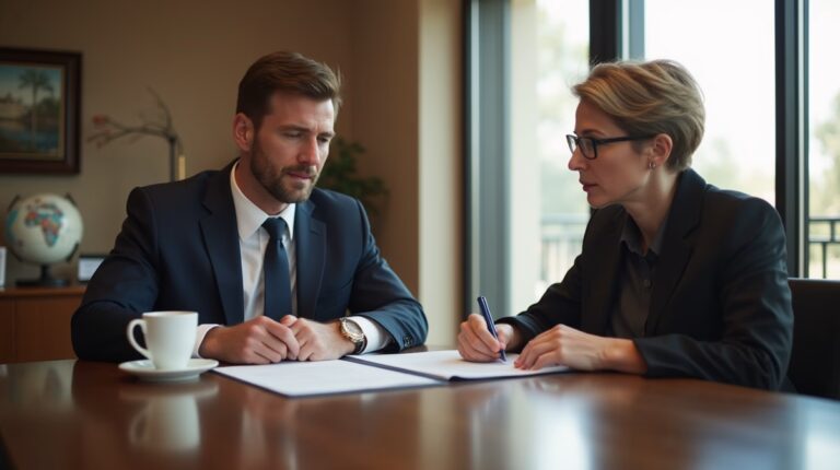 The experienced legal team at Escondido Probate Law serving Riverside County wills matters meets with executors in the Southern California office to execute vital petitions discussing Priority of Debt Payment in San Diego Probate