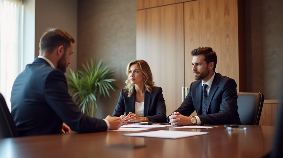 The legal counsel at Escondido Probate Law serving Riverside County estate matters meets with beneficiaries in our Southern California office to execute necessary paperwork discussing Process for Closing a Trust Administration