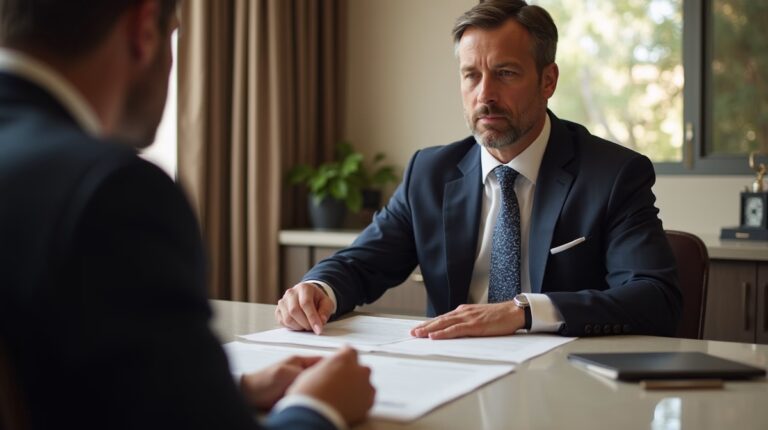 The legal counsel at Escondido Probate Law serving Riverside County estate matters meets with beneficiaries in our Southern California office to execute necessary paperwork discussing Protecting Assets from Beneficiary Divorce